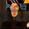 KARE Design Koriste-Esineet*Abstract Face Multicolour Koriste-esine 52cm