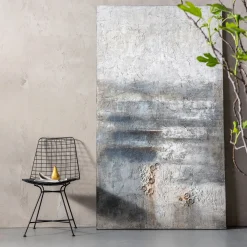 KARE Design Taulut|Olohuone*Abstract Into The Night Akryylimaalaus, Taulu 120x210cm