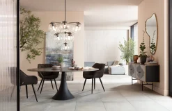 KARE Design Taulut|Olohuone*Abstract Into The Night Akryylimaalaus, Taulu 120x210cm