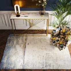 KARE Design Matot*Abstract Matto, Tummansininen 170x240cm