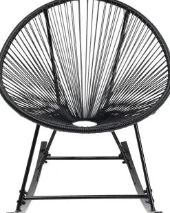 KARE Design Nojatuolit*Acapulco Keinutuoli, Musta