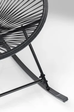 KARE Design Nojatuolit*Acapulco Keinutuoli, Musta