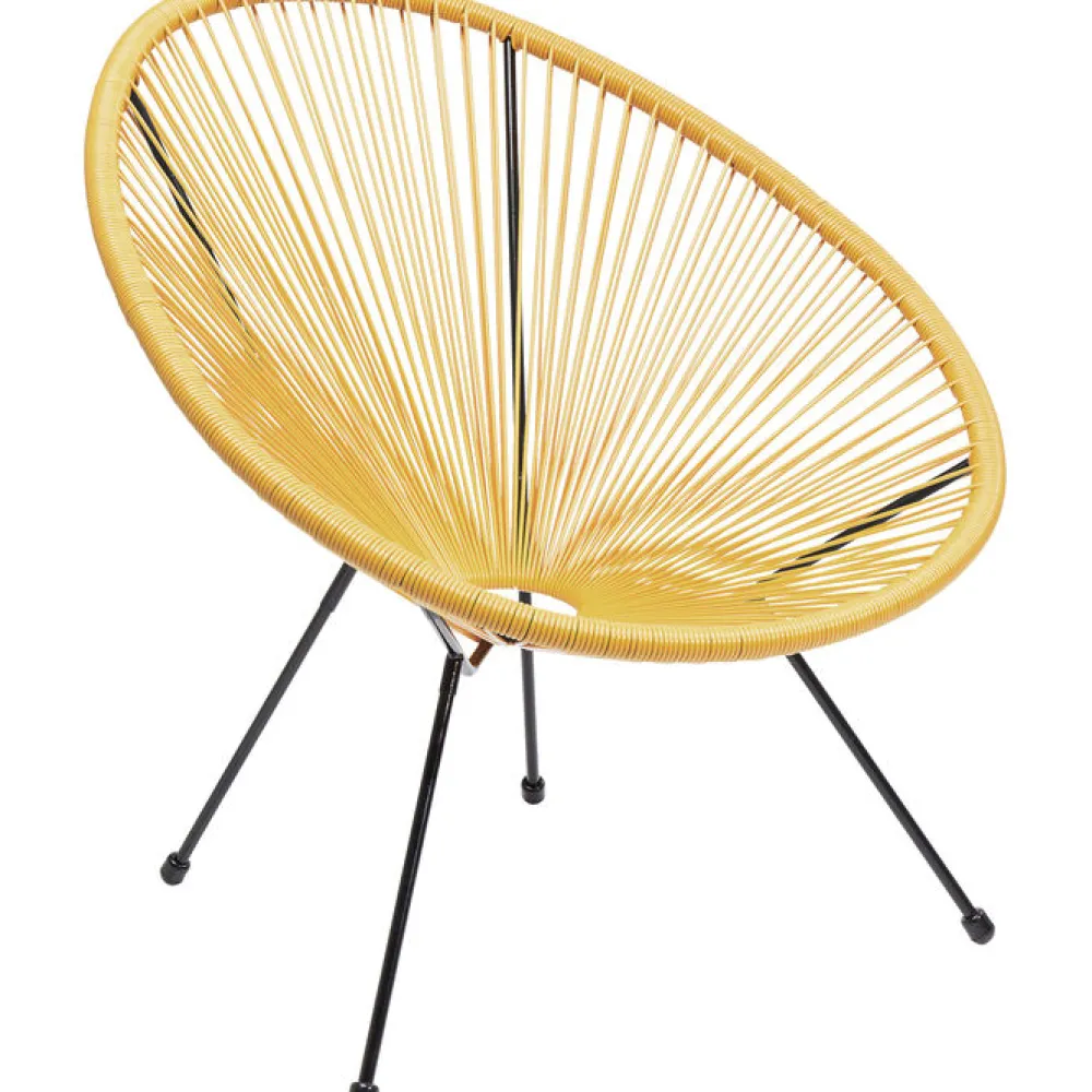 KARE Design Olohuone|Nojatuolit*Acapulco Nojatuoli, Keltainen