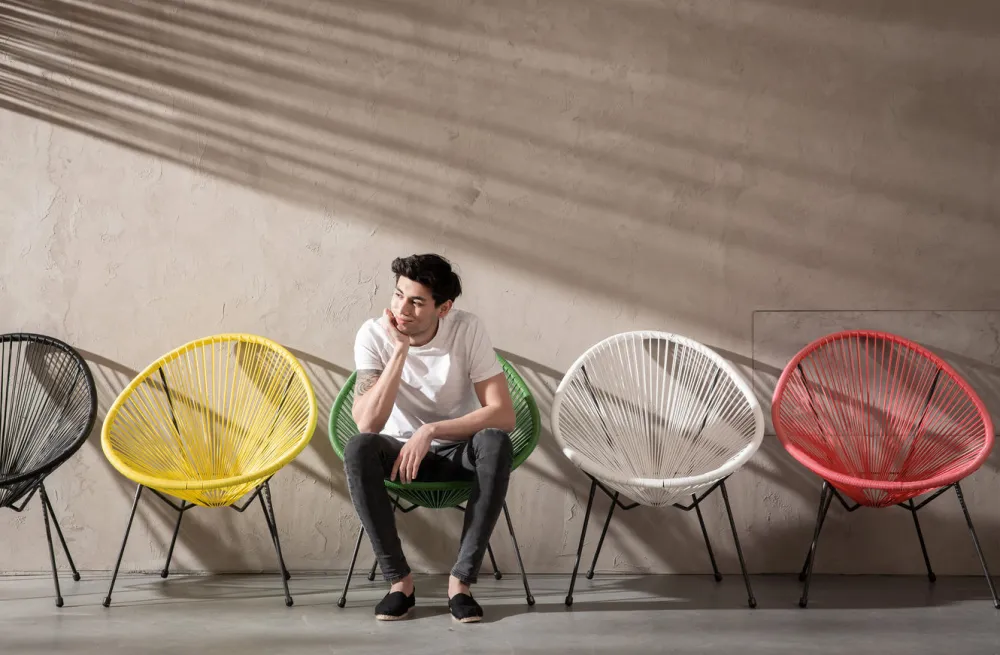 KARE Design Olohuone|Nojatuolit*Acapulco Nojatuoli, Kirsikka