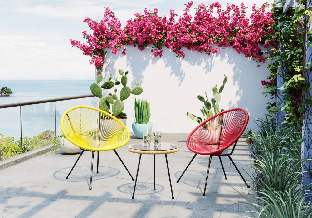 KARE Design Olohuone|Nojatuolit*Acapulco Nojatuoli, Kirsikka