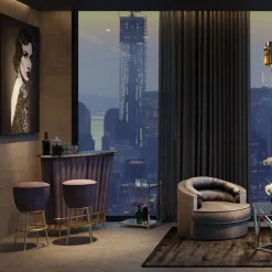 KARE Design Baarituolit*After Work Baarituoli, Kromi