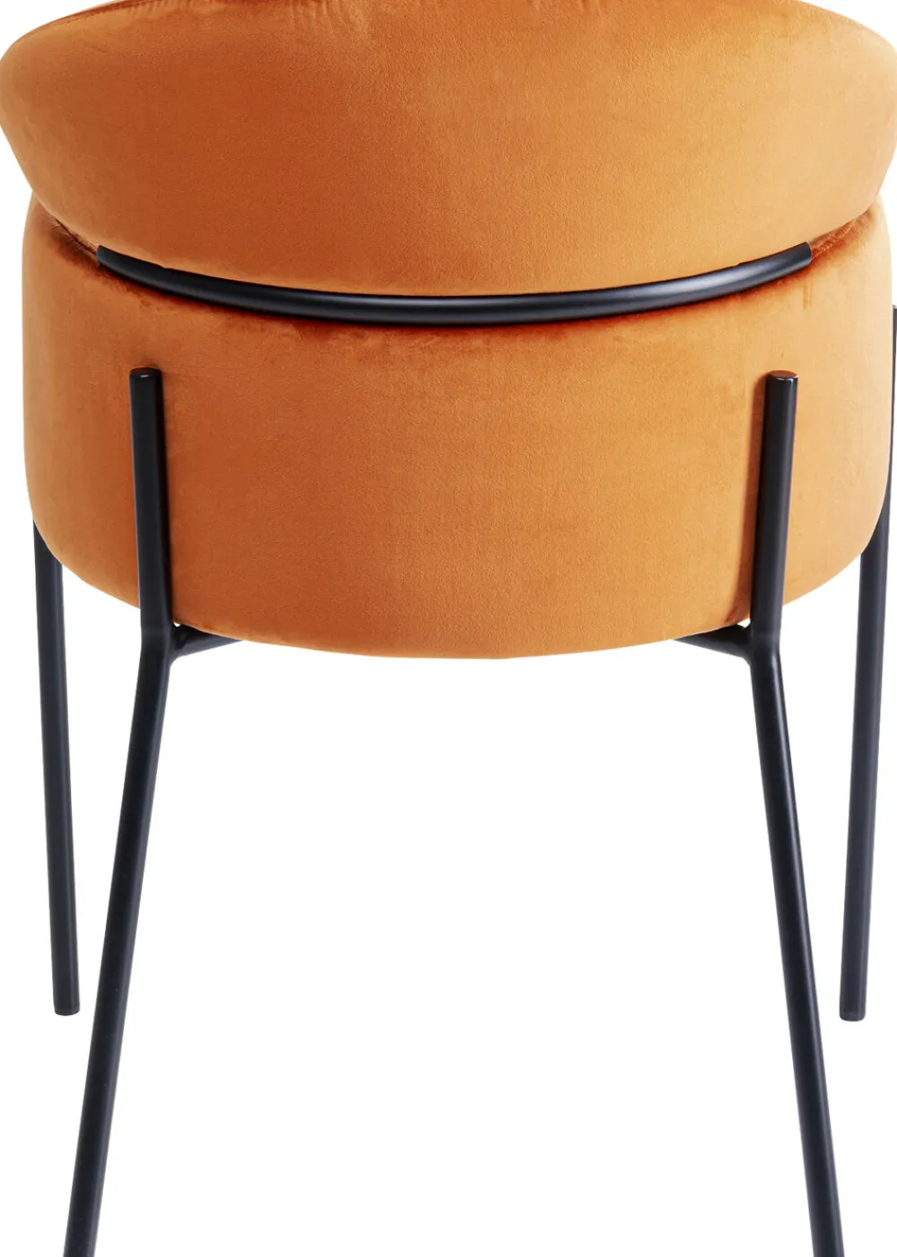 KARE Design Tuolit*Alexia Tuoli Käsinojilla, Samettia, Oranssi