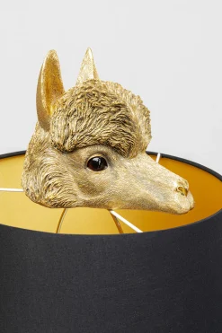 KARE Design Lattiavalaisimet*Alpaca Alpakka Lattiavalaisin Kulta 108 Cm