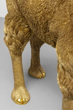 KARE Design Lattiavalaisimet*Alpaca Alpakka Lattiavalaisin Kulta 108 Cm