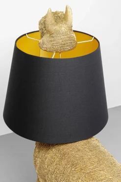 KARE Design Lattiavalaisimet*Alpaca Alpakka Lattiavalaisin Kulta 108 Cm