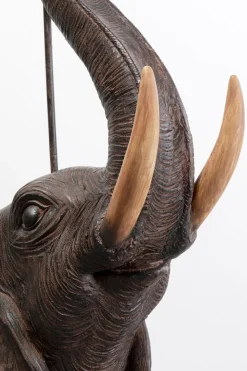 KARE Design Lattiavalaisimet|Olohuone*Animal Elephant Elefantti Lattiavalaisin 154cm