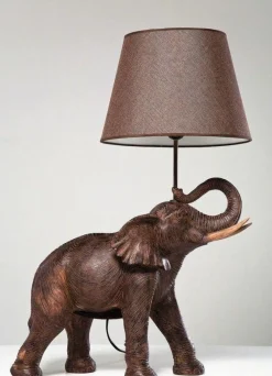 KARE Design Pöytävalaisimet*Animal Elephant Safari Pöytävalaisin 74cm