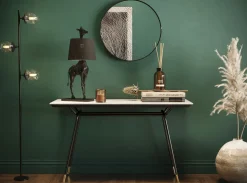 KARE Design Pöytävalaisimet*Animal Giraffe Kirahvi Pöytävalaisin, Matta Musta 71cm