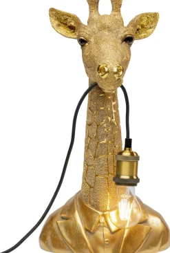 KARE Design Pöytävalaisimet*Animal Giraffe Kirahvi Pöytävalaisin, Kulta 50cm