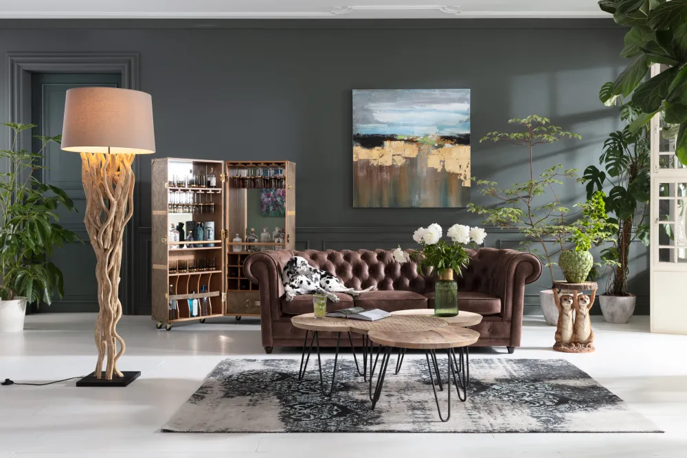 KARE Design Sohvapöydät|Olohuone*Animal Meerkat Sisters Sivupöytä Ø33cm