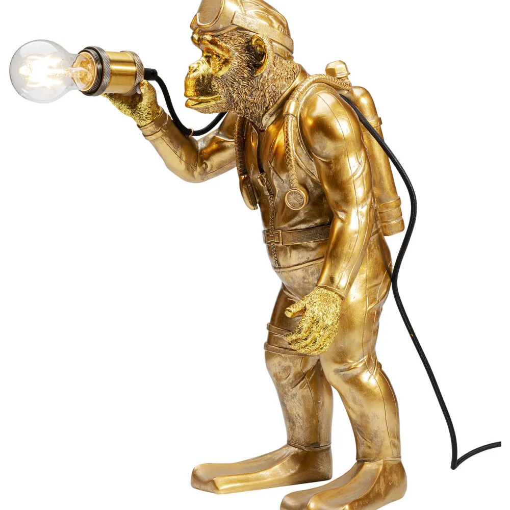 KARE Design Pöytävalaisimet*Animal Monkey Apina Pöytävalaisin 50cm