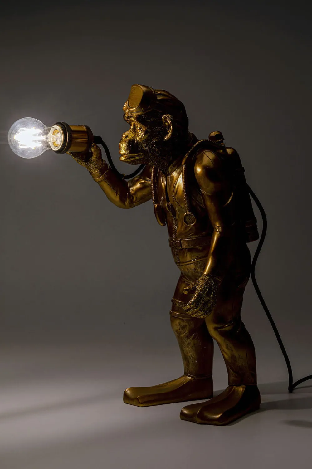 KARE Design Pöytävalaisimet*Animal Monkey Apina Pöytävalaisin 50cm