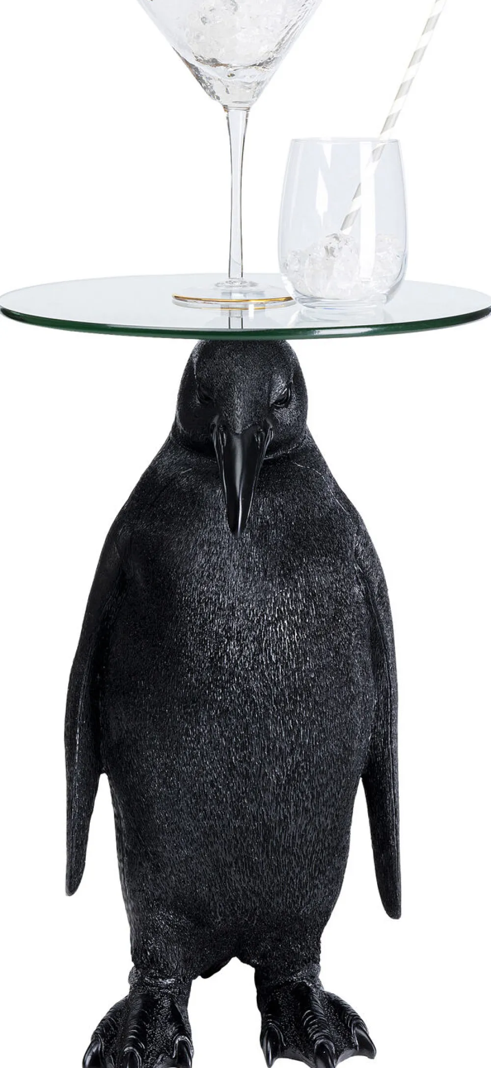 KARE Design Sohvapöydät|Olohuone*Animal Ms Penguin Sivupöytä Ø32cm