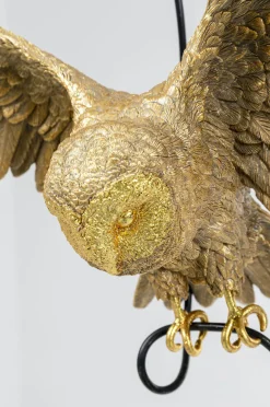 KARE Design Riippuvalaisimet*Animal Owl Pöllö Riippuvalaisin, Kulta 60cm