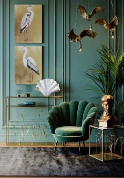 KARE Design Riippuvalaisimet*Animal Owl Pöllö Riippuvalaisin, Kulta 60cm