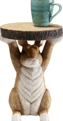 KARE Design Sohvapöydät*Animal Rabbit Pupu, Jänis Sivupöytä Ø32cm