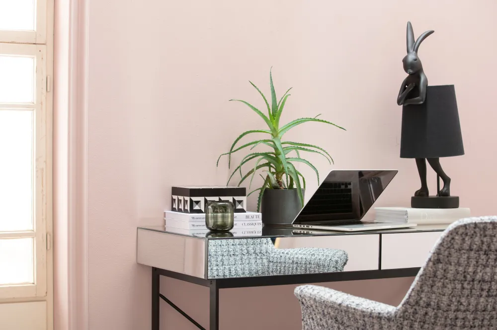 KARE Design Pöytävalaisimet*Animal Rabbit Pupu Pöytävalaisin, Pupulamppu, Matta Musta 68cm