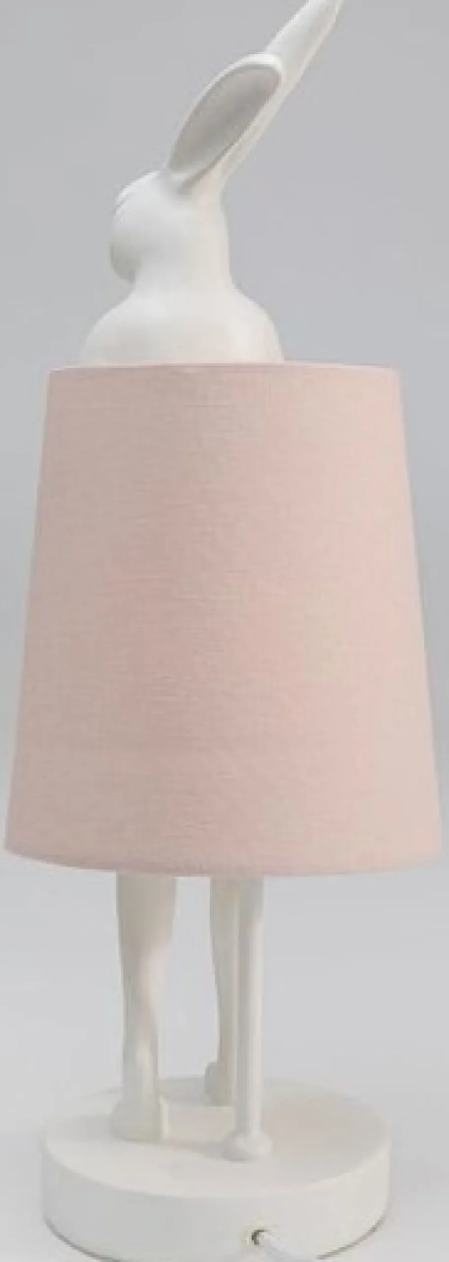 KARE Design Pöytävalaisimet*Animal Rabbit Pupu Pöytävalaisin, Pupulamppu, Valkoinen/roosa 50cm