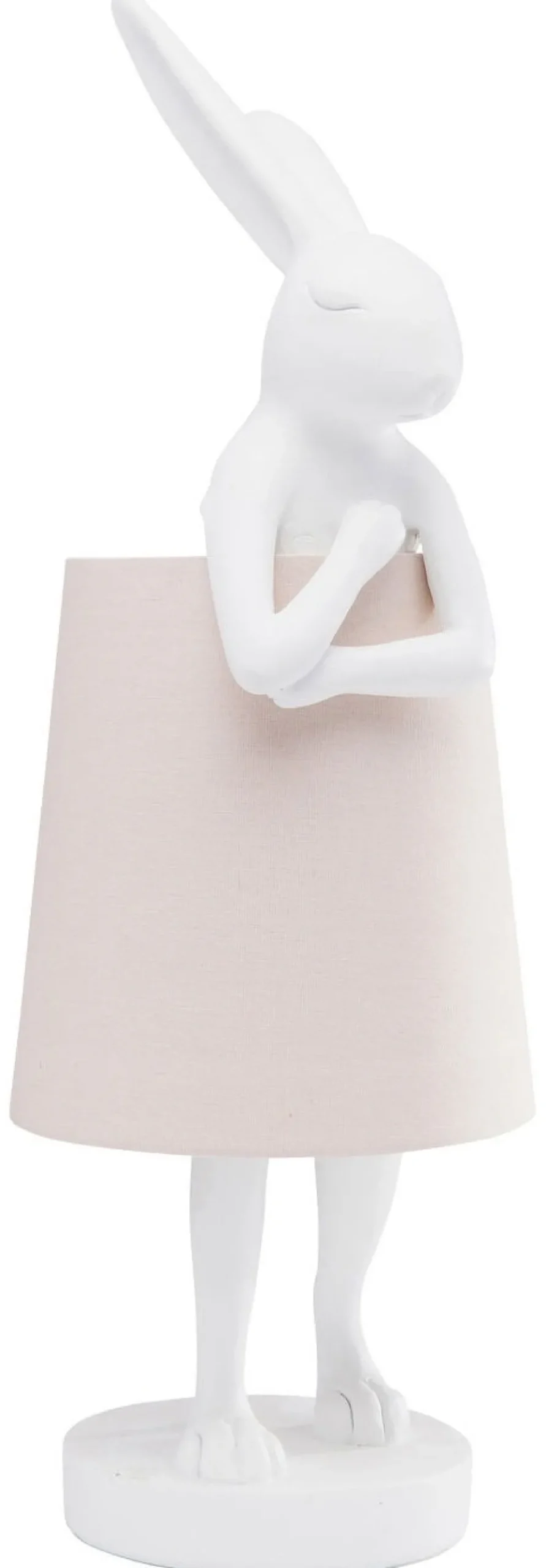KARE Design Pöytävalaisimet*Animal Rabbit Pöytävalaisin, Pupu-lamppu - Vaaleanpun./valkoinen 68cm