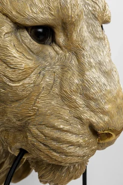 KARE Design Seinävalaisimet*Animal Tiger Head Leijonan Pää Seinävalaisin 34cm
