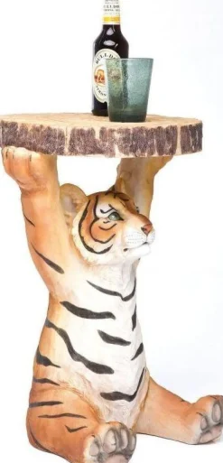 KARE Design Sohvapöydät*Animal Tiger Tiikeri Sivupöytä Ø35cm