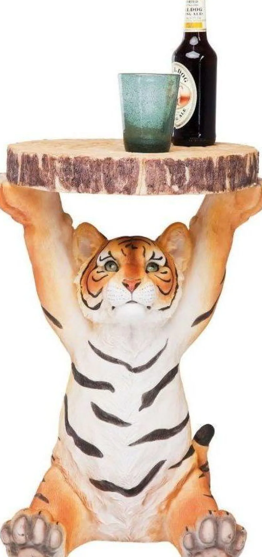 KARE Design Sohvapöydät*Animal Tiger Tiikeri Sivupöytä Ø35cm