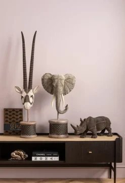 KARE Design Jalalliset Koriste-Esineet*Antelope Head Pearls Antilooppi Koriste-esine 124cm