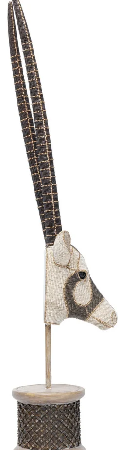 KARE Design Jalalliset Koriste-Esineet*Antelope Head Pearls Antilooppi Koriste-esine 124cm