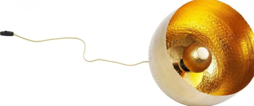 KARE Design Pöytävalaisimet*Apollon Gold Lattiavalaisin, Kulta Ø35cm