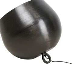 KARE Design Lattiavalaisimet*Apollon Smooth Black Lattiavalaisin Ø50cm