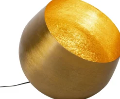 KARE Design Lattiavalaisimet*Apollon Smooth Gold Lattiavalaisin Ø50cm