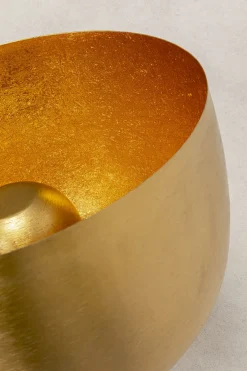 KARE Design Lattiavalaisimet*Apollon Smooth Gold Lattiavalaisin Ø35cm