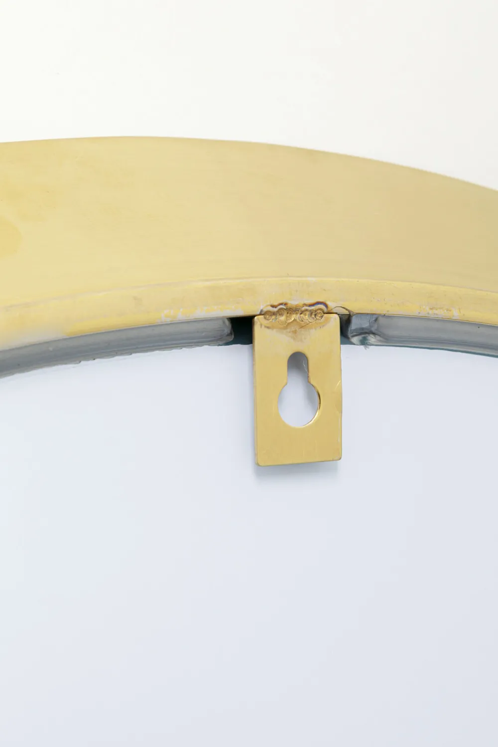 KARE Design Peilit*Arezzo Brass Seinäpeili Messinki Ø100cm