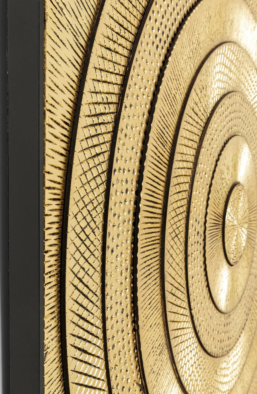 KARE Design Taulut*Art Circle Gold Taulu 120x120cm