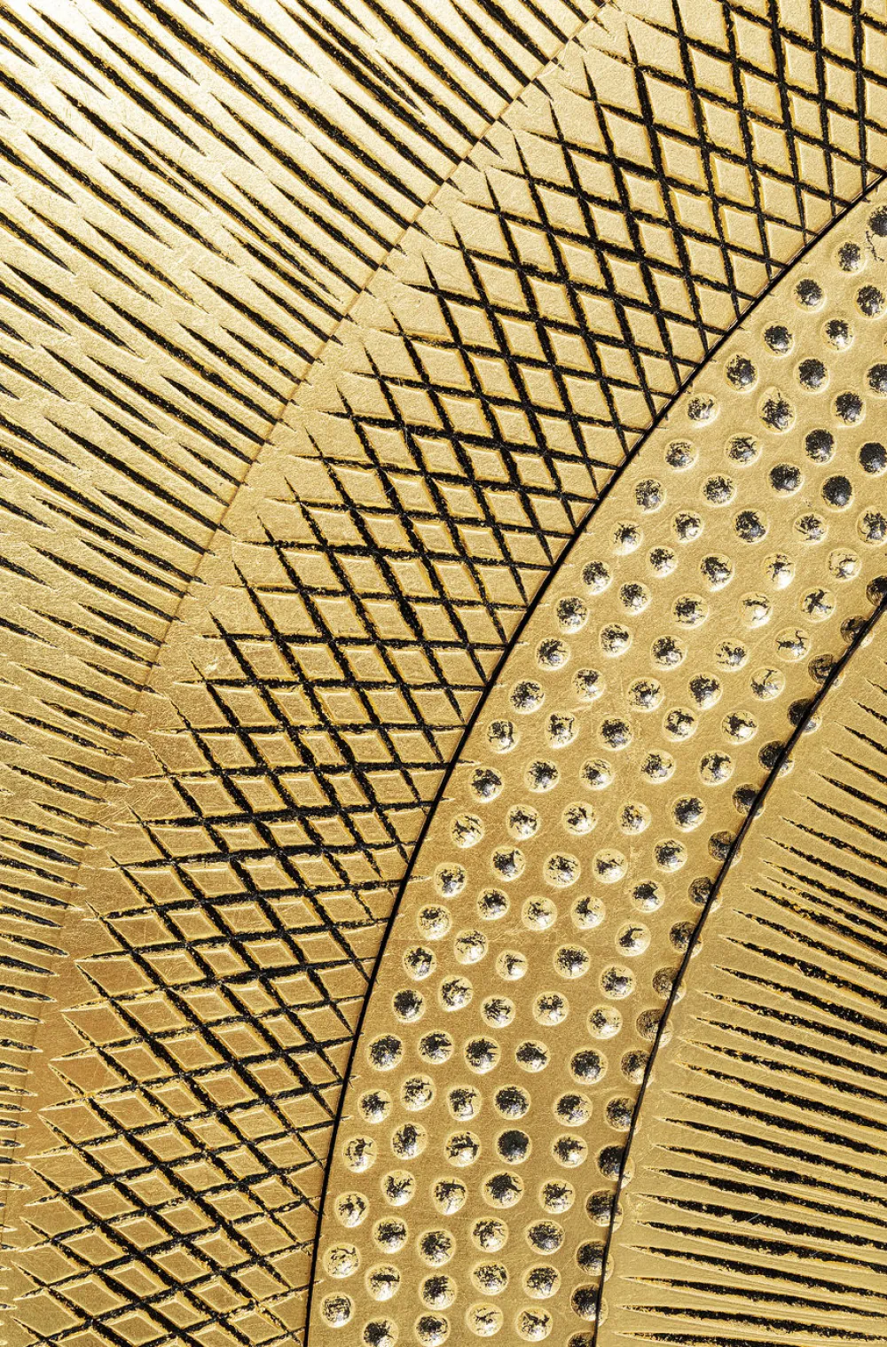 KARE Design Taulut*Art Circle Gold Taulu 120x120cm