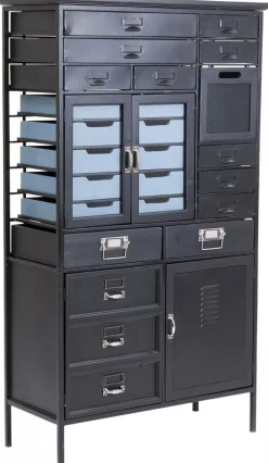 KARE Design Senkit|Lipastot*Art Factory Black Kaappi