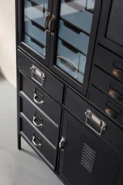 KARE Design Senkit|Lipastot*Art Factory Black Kaappi