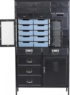 KARE Design Senkit|Lipastot*Art Factory Black Kaappi