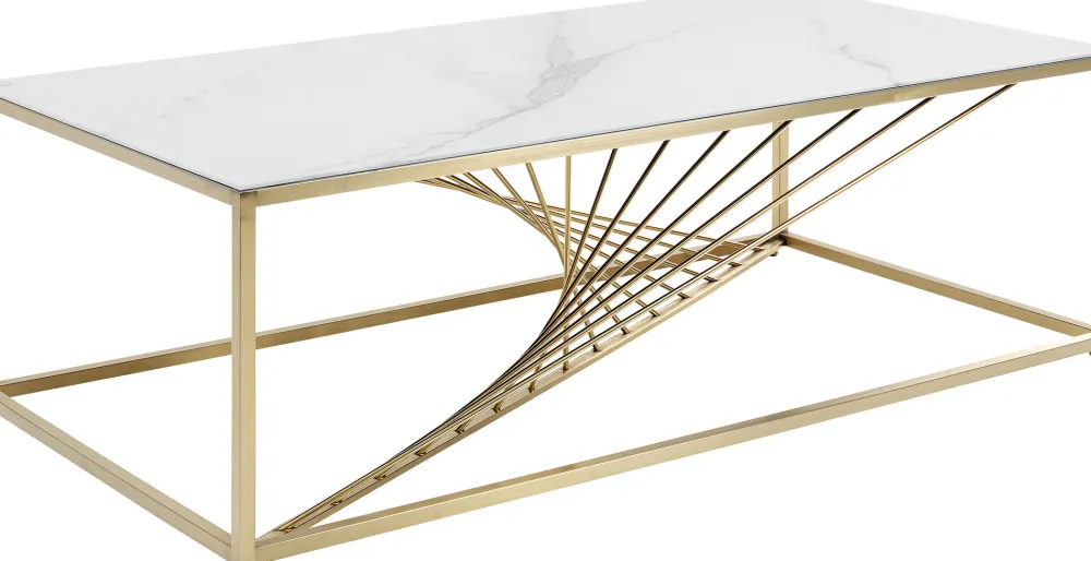 KARE Design Sohvapöydät*Art Marble Glass Sohvapöytä 140x70cm