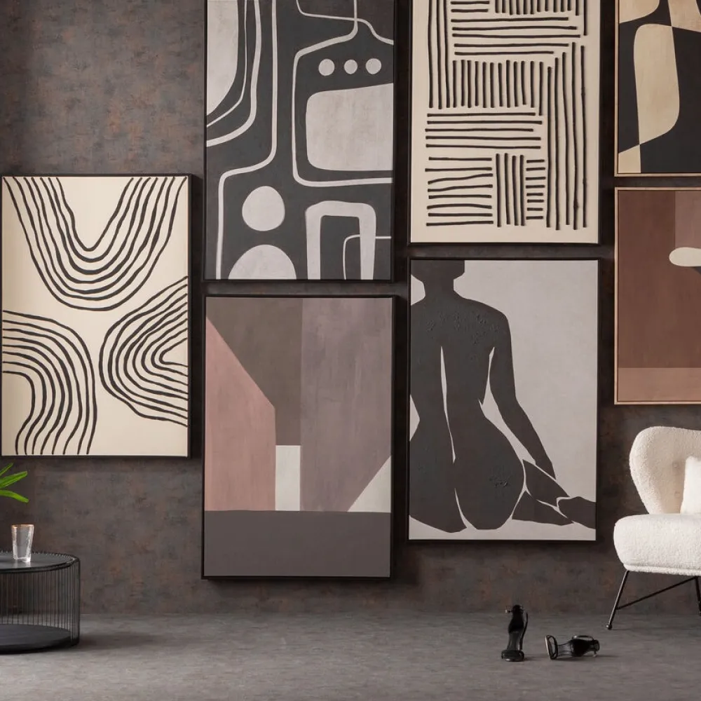 KARE Design Taulut*Artistic Brownie Canvas Taulu 70x110cm