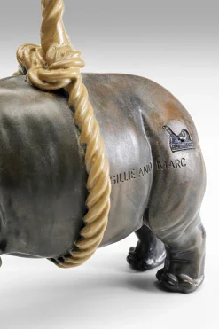 KARE Design Koriste-Esineet*Artistic Rhino Sarvikuonto Koriste-esine 46cm