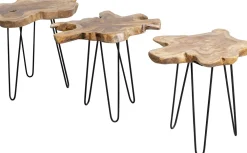 KARE Design Sohvapöydät*Aspen Nature Sivupöytä 50x50cm