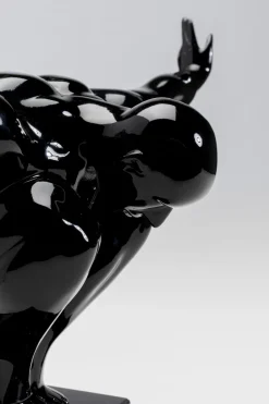 KARE Design Koriste-Esineet*Athlet Atleetti Koriste-esine, Figuuri, Musta 75cm