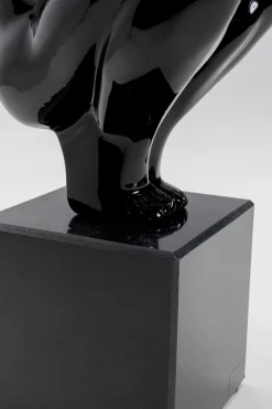 KARE Design Koriste-Esineet*Athlet Atleetti Koriste-esine, Figuuri, Musta 75cm