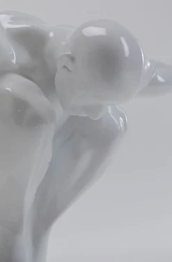 KARE Design Koriste-Esineet*Athlet Koriste-esine, Valkoinen, Pieni